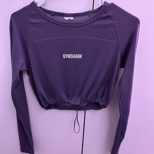 Purple Gymshark long sleeve top